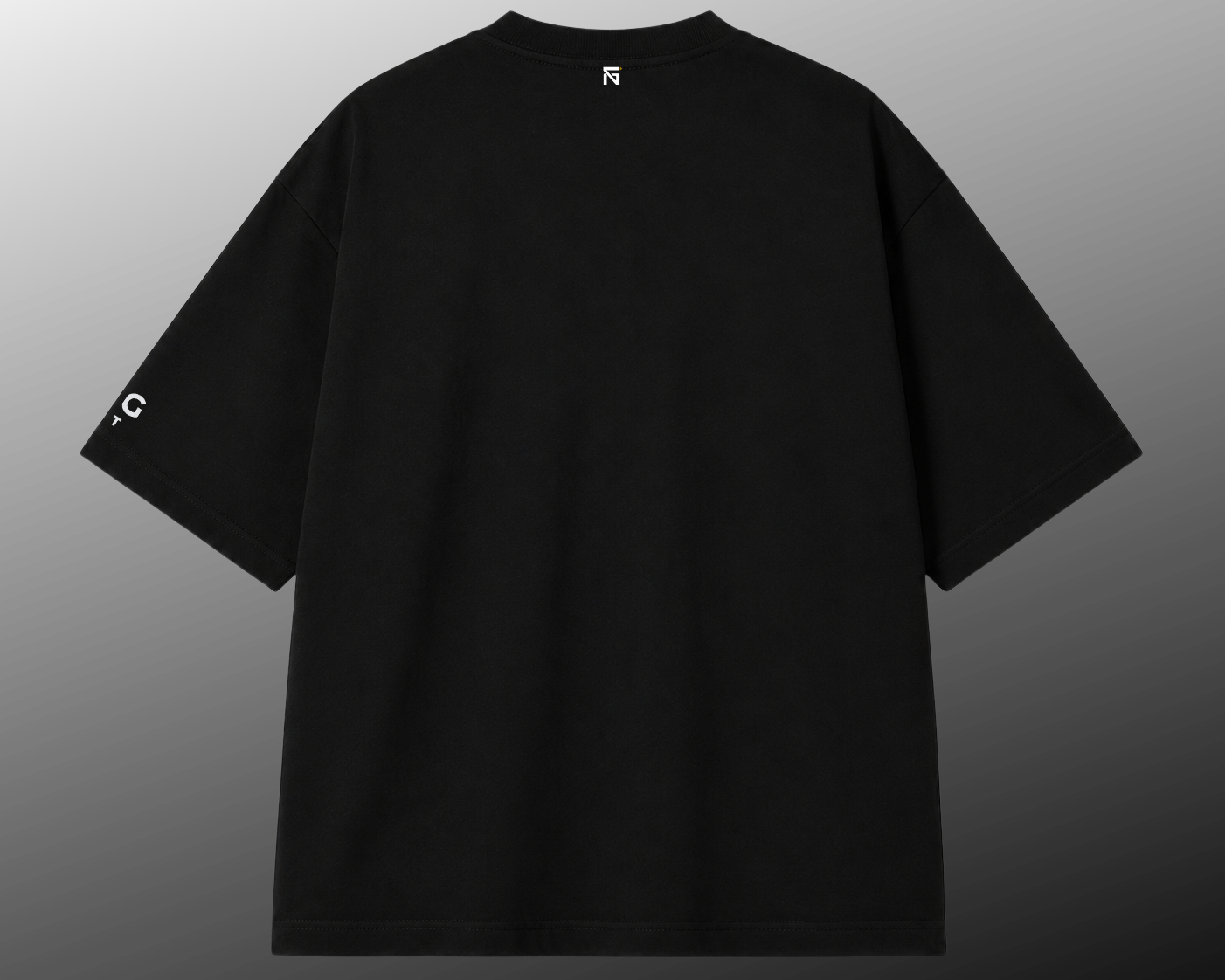 Signature Black | 240 GSM Premium French Terry in Deep Black