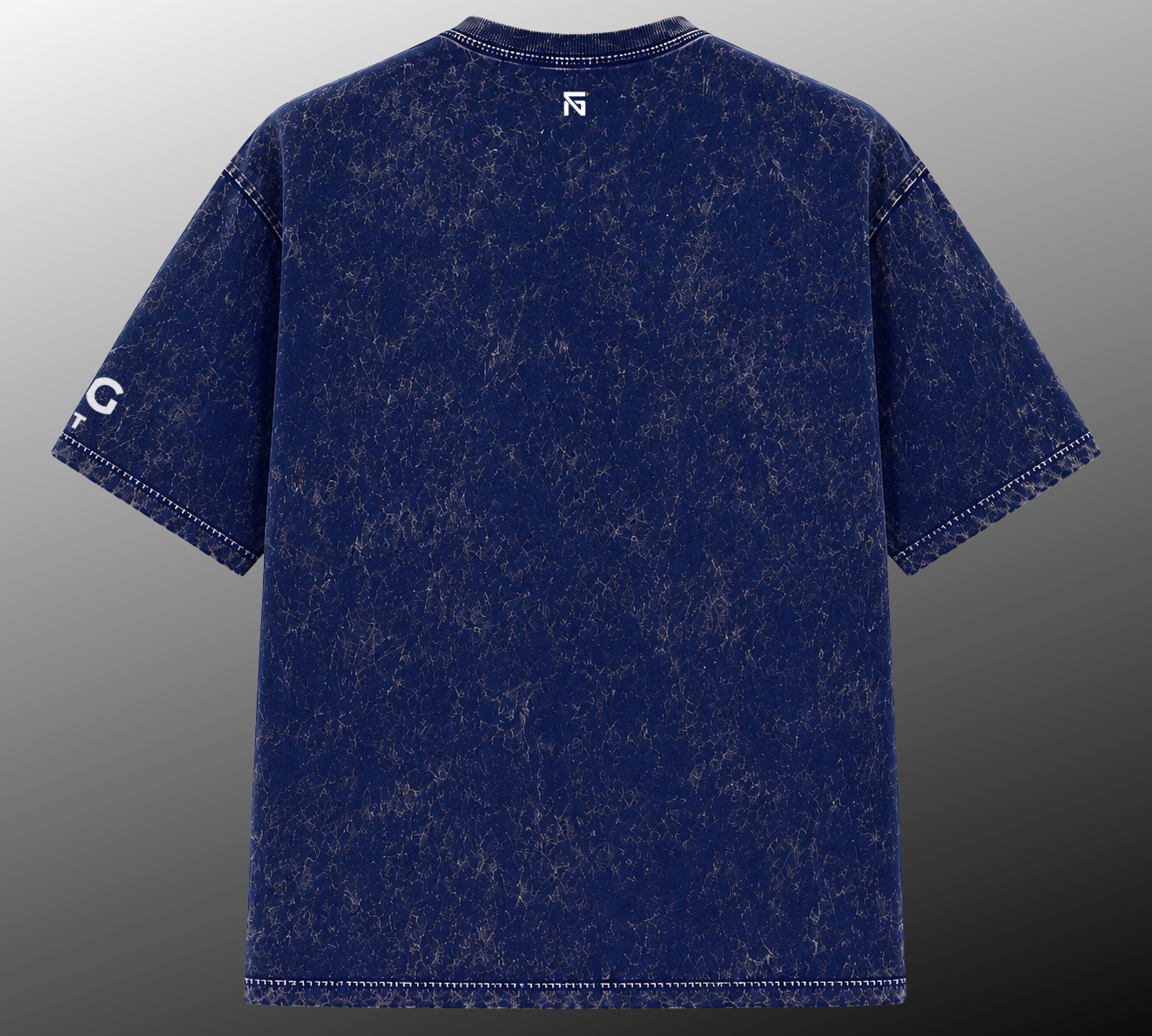 Urban Slate Blue | 220 GSM Premium Optic Wash in Muted Blue