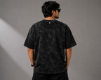 Evolution Raw | 240 GSM Acid Wash in Washed Black