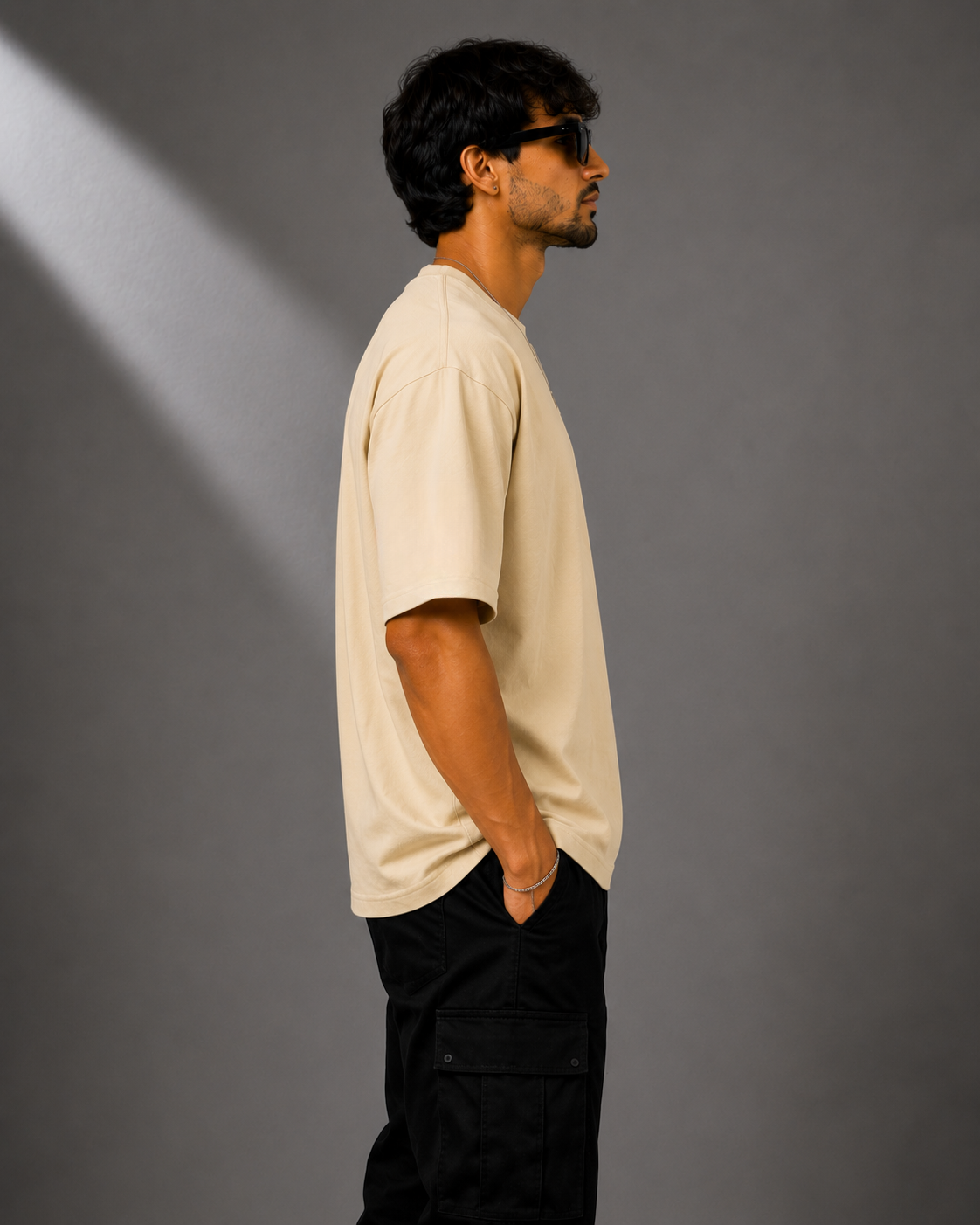 Urban Comfort | 240 GSM Premium French Terry in Classic Beige