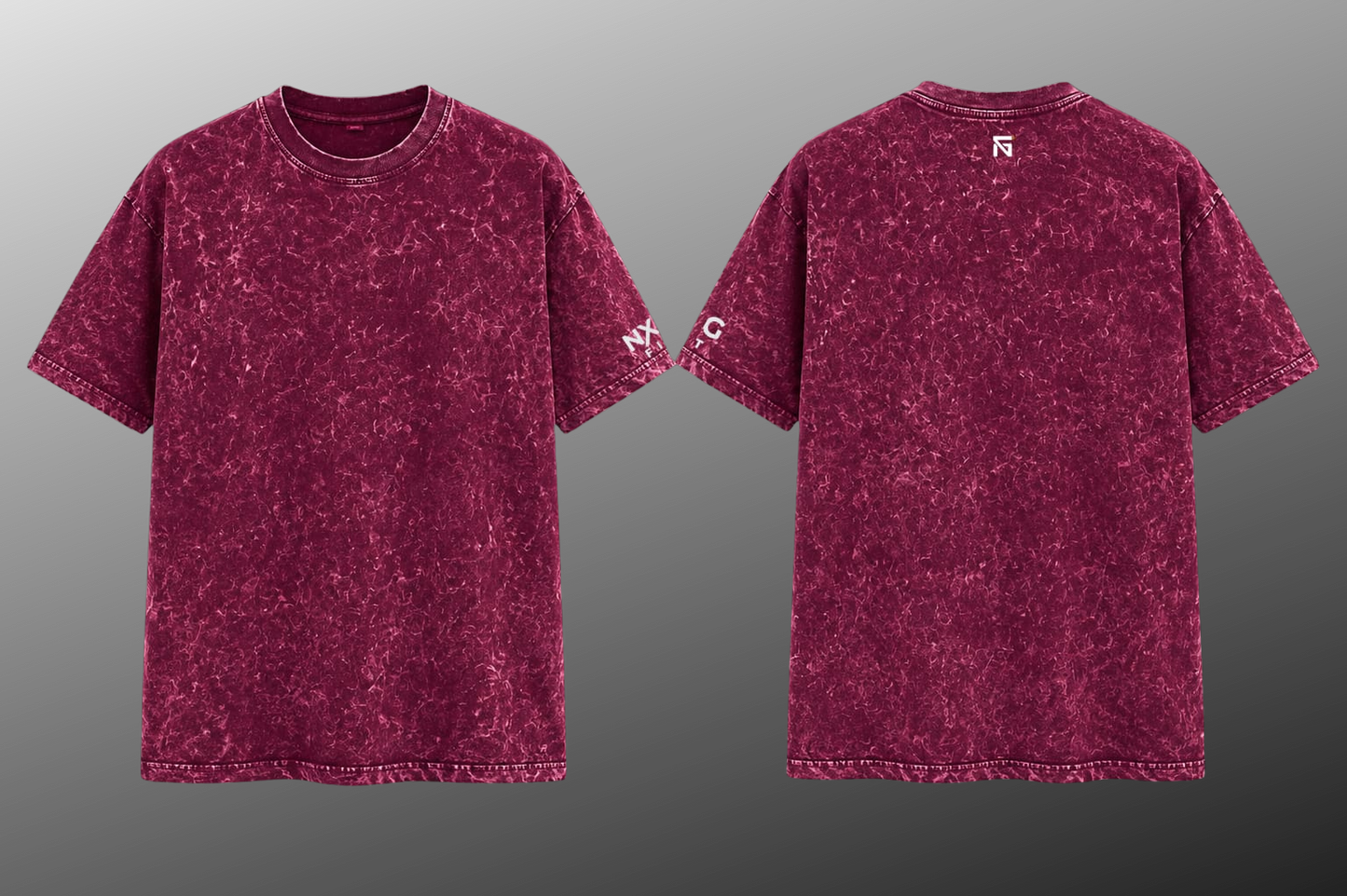 Optic Shift Maroon | 240 GSM Premium Optic Wash in Maroon