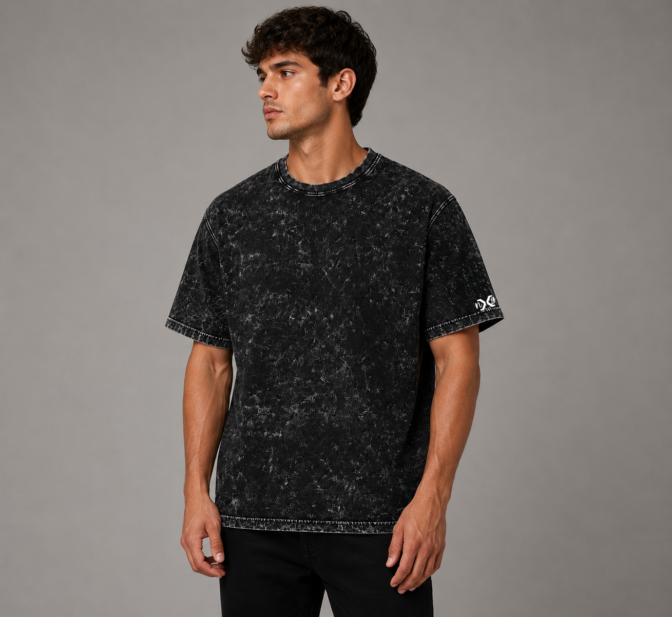The Carbon Fade | 220 GSM Premium Optic Wash all day comfort in Black