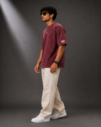 Optic Shift Maroon | 240 GSM Premium Optic Wash in Maroon