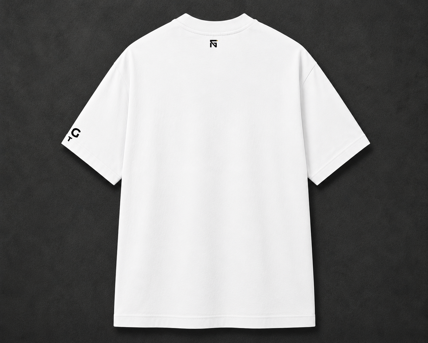 No Show | 240 GSM Premium French Terry in Optical White