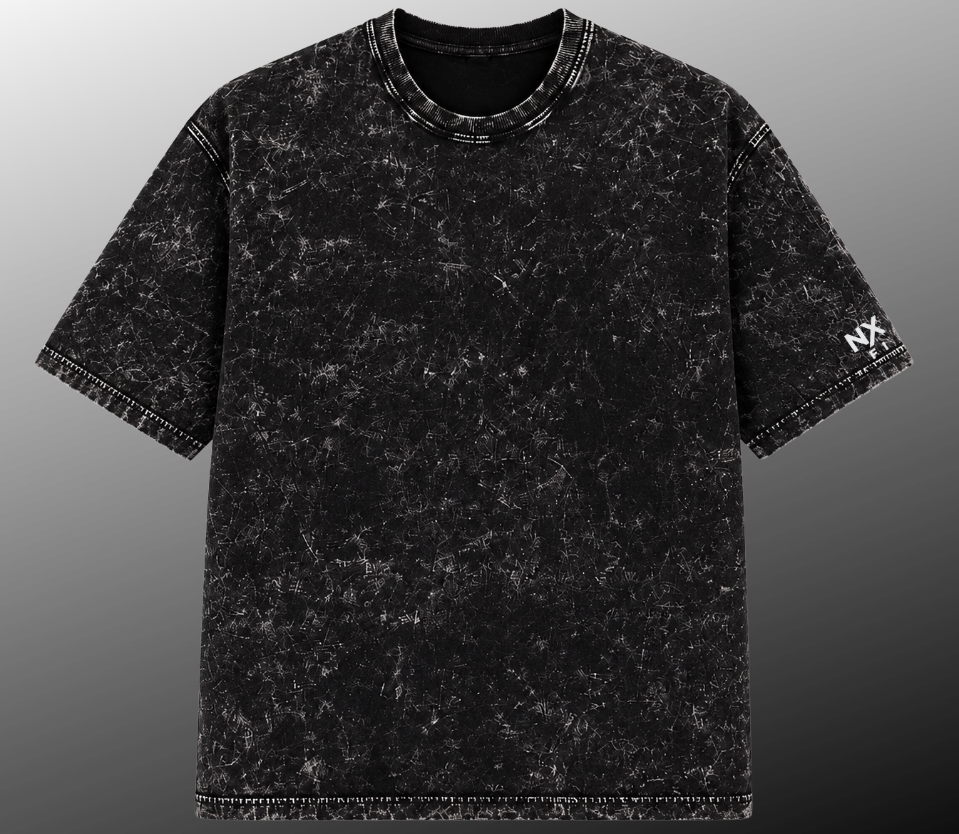 The Carbon Fade | 220 GSM Premium Optic Wash all day comfort in Black