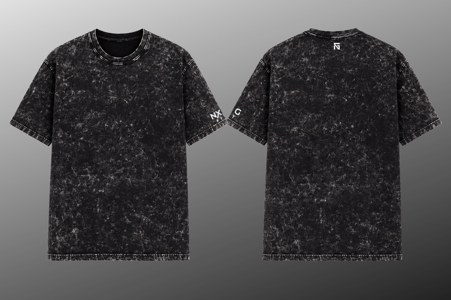 The Carbon Fade | 220 GSM Premium Optic Wash all day comfort in Black
