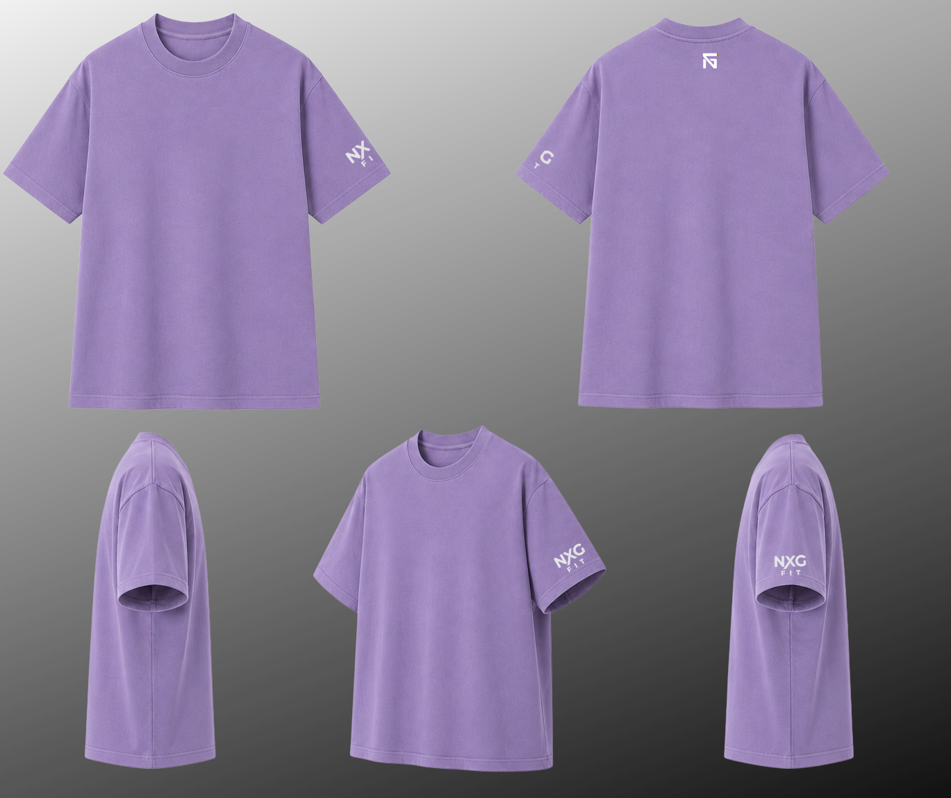 Royal Comfort | 240 GSM Premium French Terry in Lavender