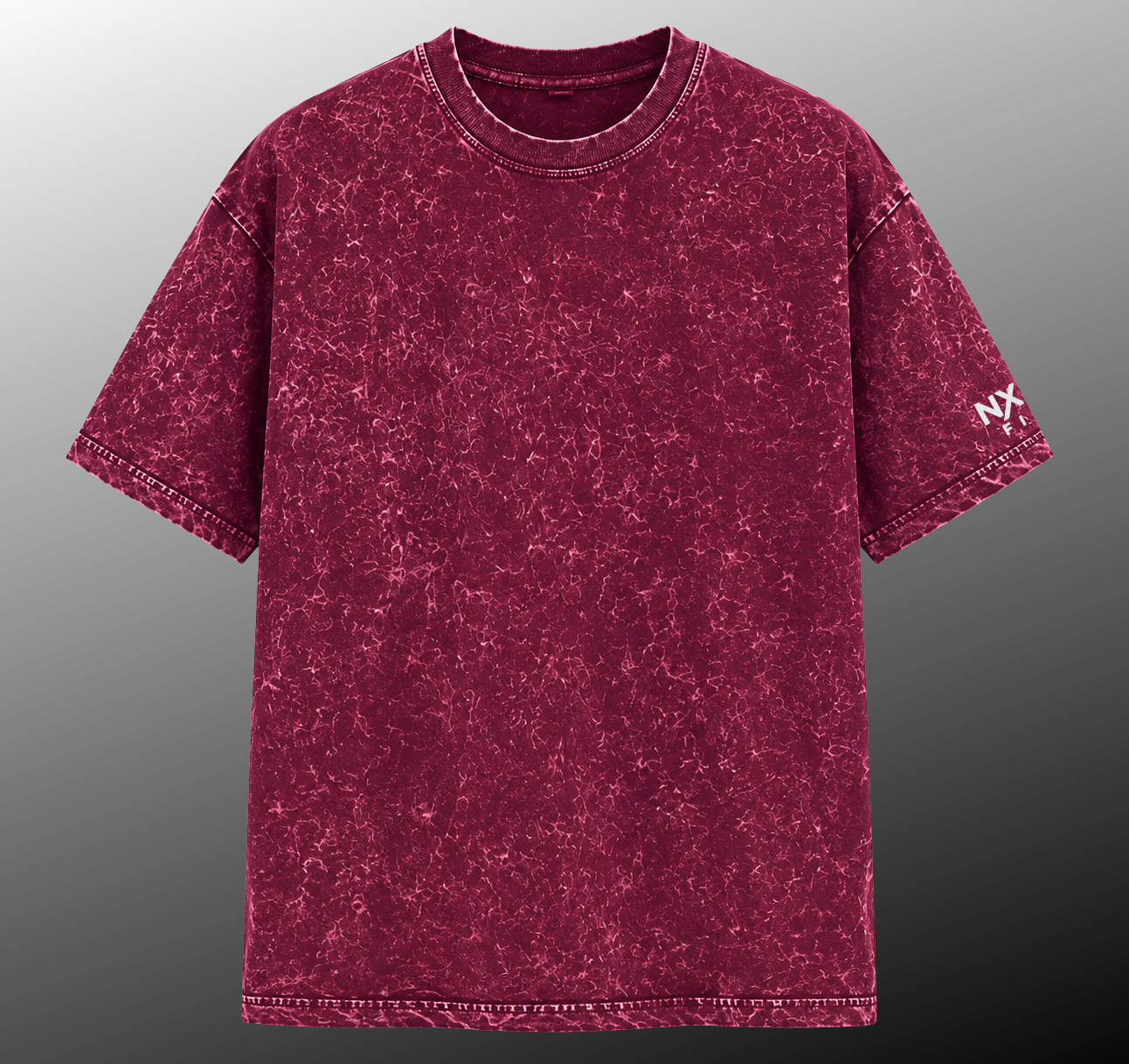 Optic Shift Maroon | 240 GSM Premium Optic Wash in Maroon