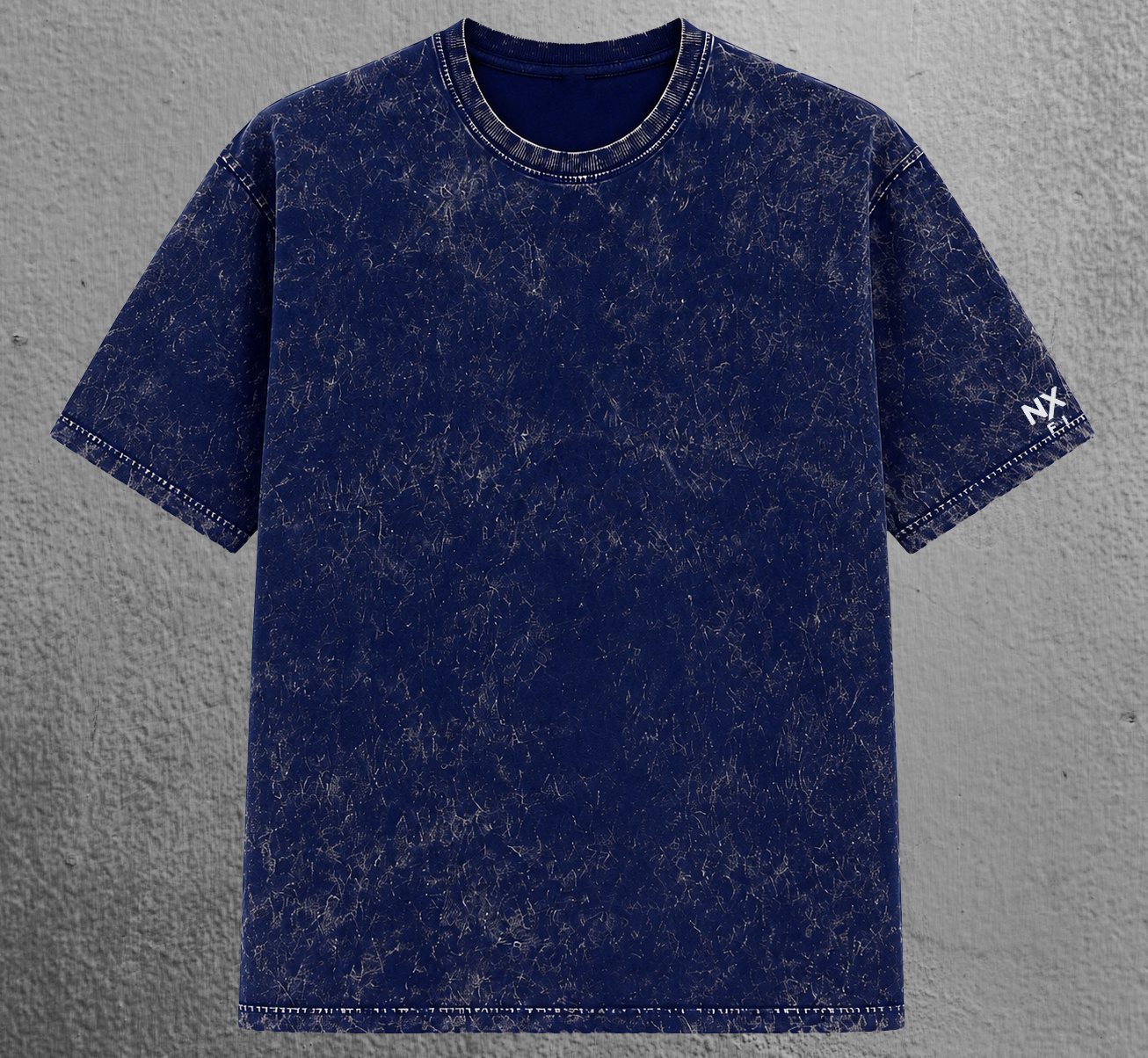 Urban Slate Blue | 220 GSM Premium Optic Wash in Muted Blue