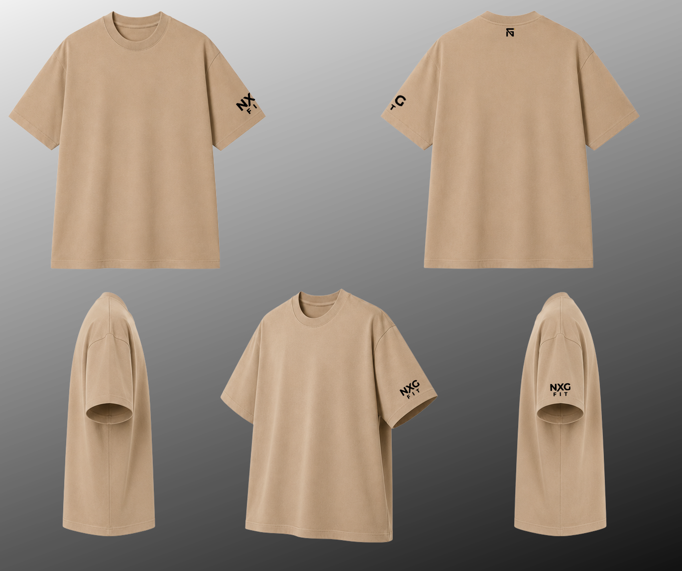 Nomad Smooth | 220 GSM Premium Cotton in Neutral Beige