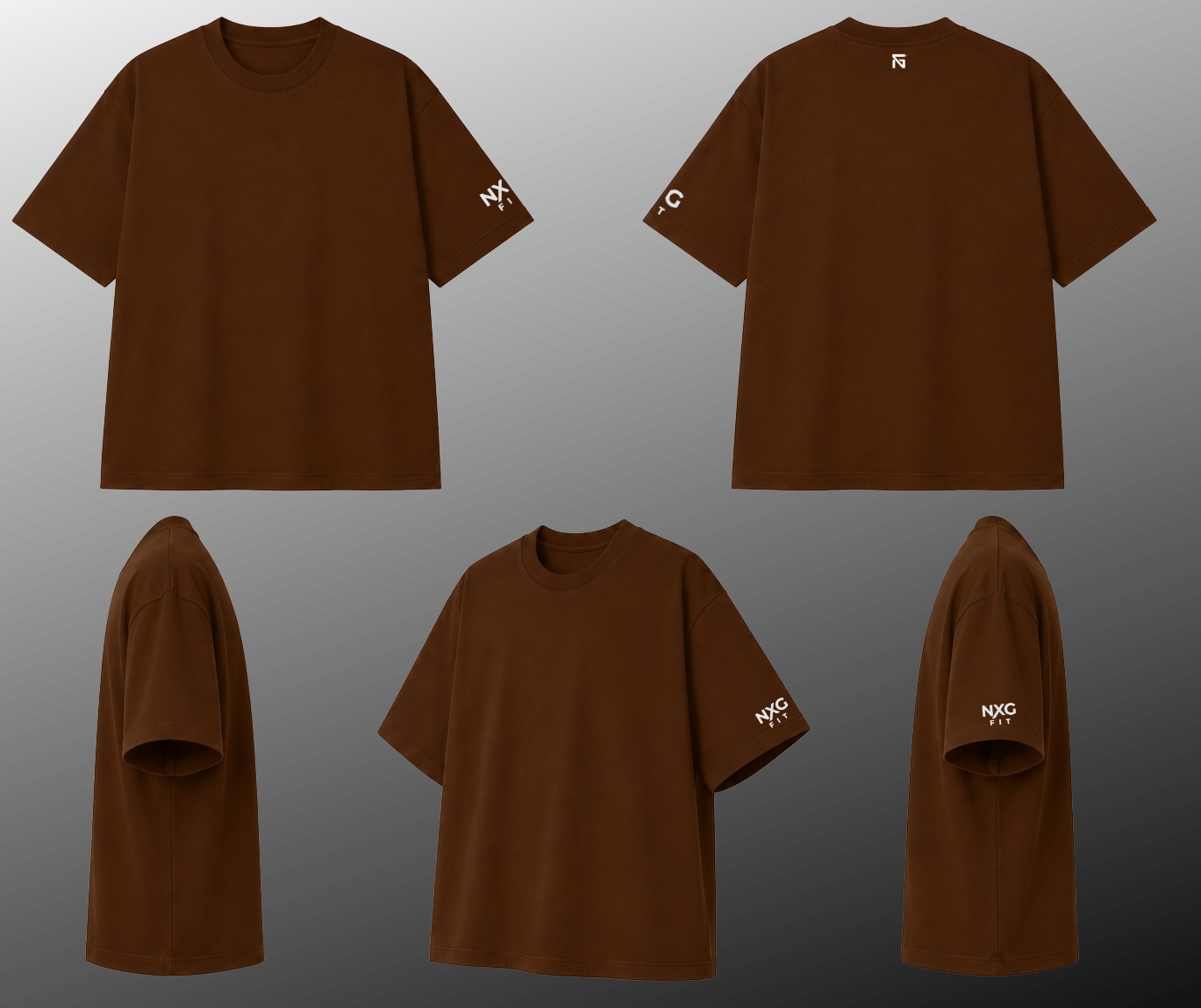 Prime Tone | 220 GSM Premium Oversized in Earthy Brown