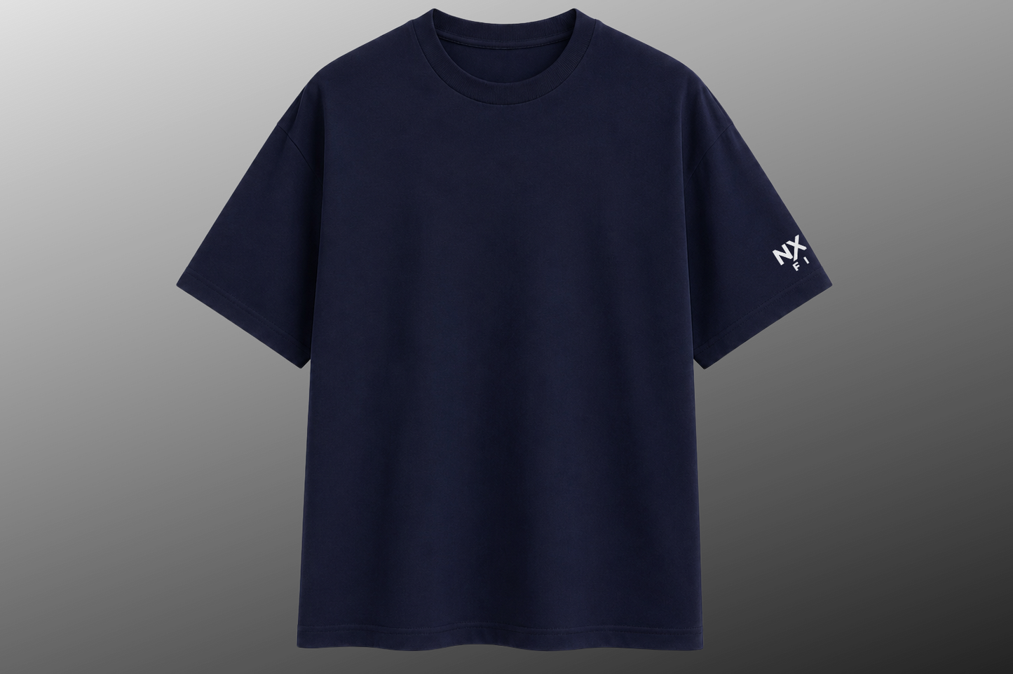 The Navy Essential | 220 GSM Premium Oversized in Deep Navy