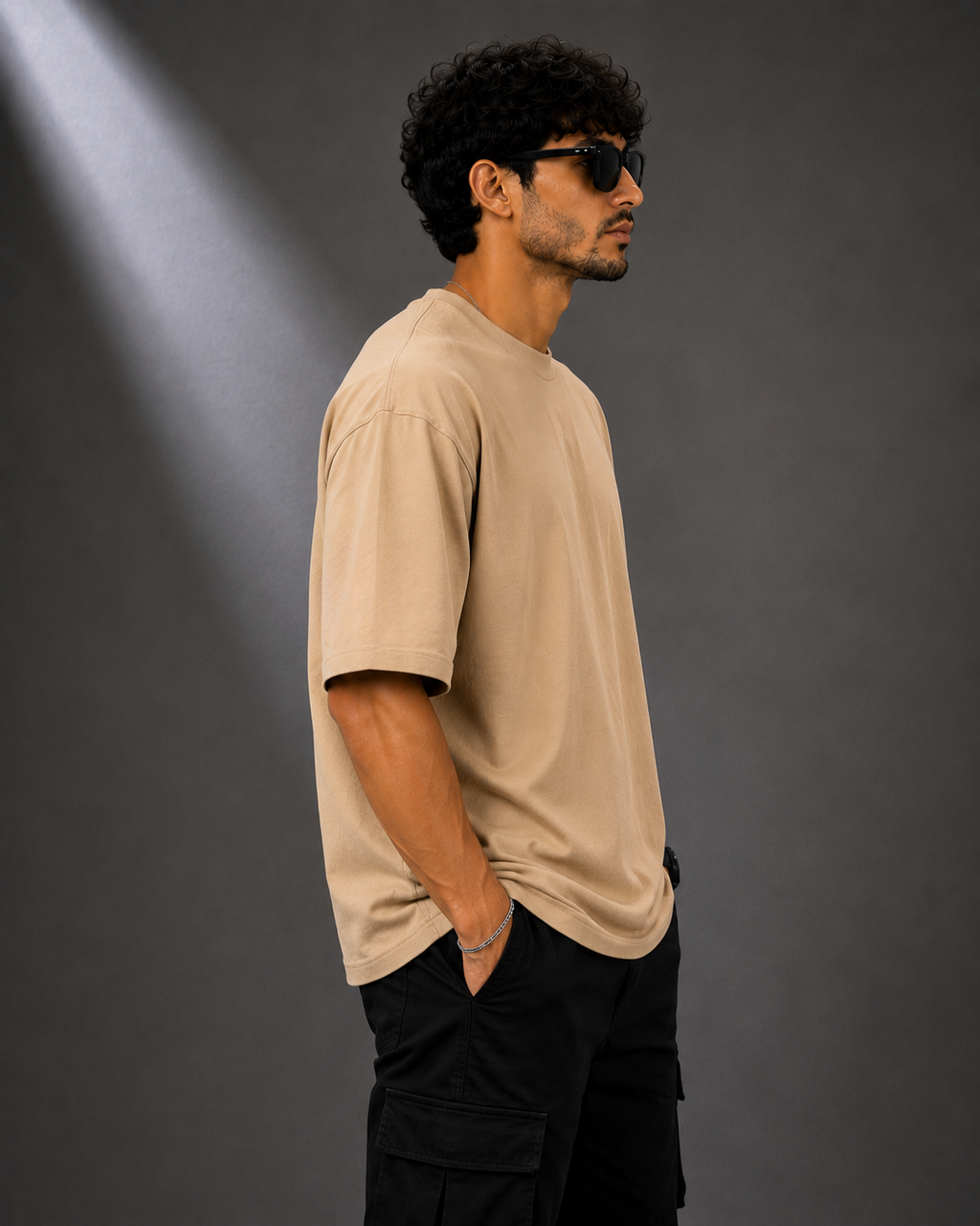 Nomad Smooth | 220 GSM Premium Cotton in Neutral Beige