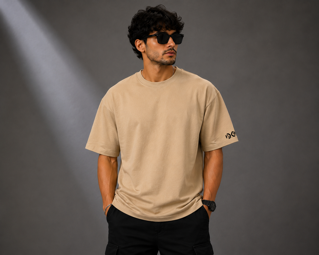 Nomad Smooth | 220 GSM Premium Cotton in Neutral Beige