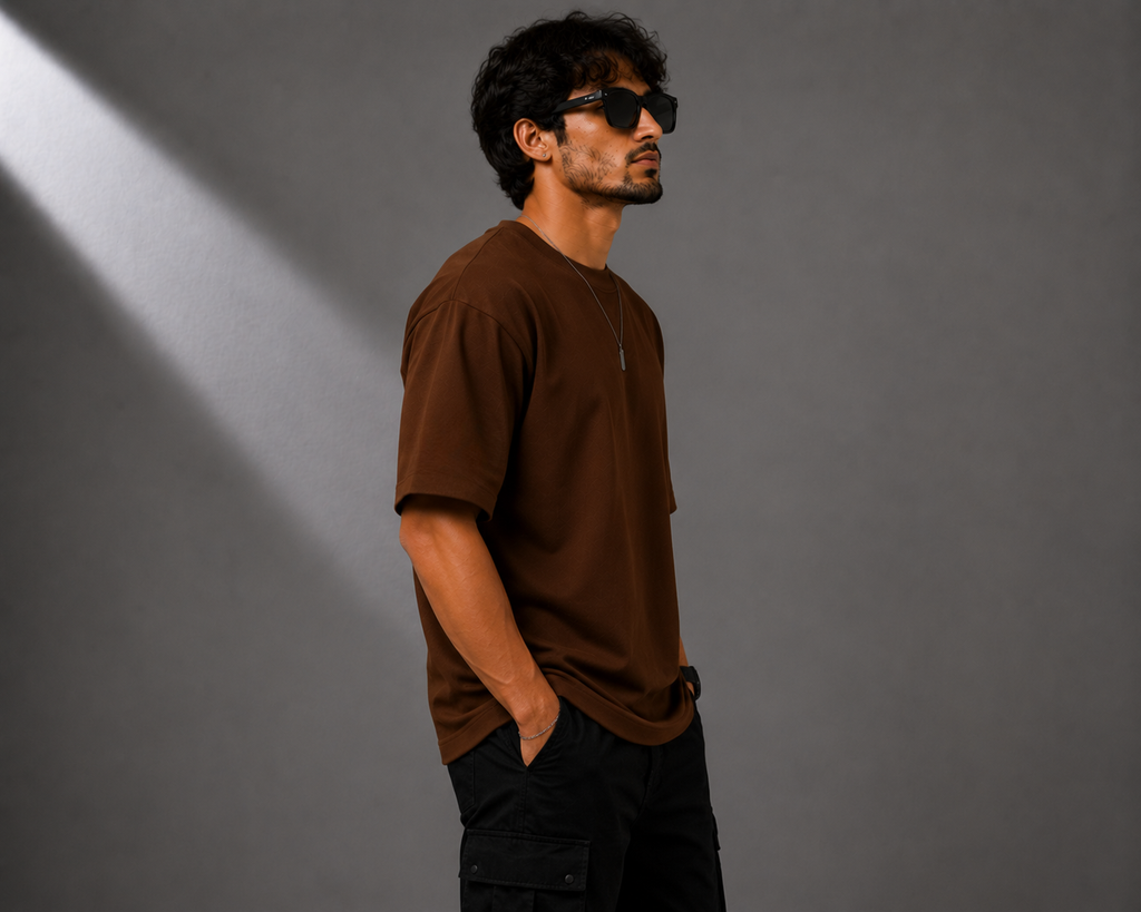 Prime Tone | 220 GSM Premium Oversized in Earthy Brown