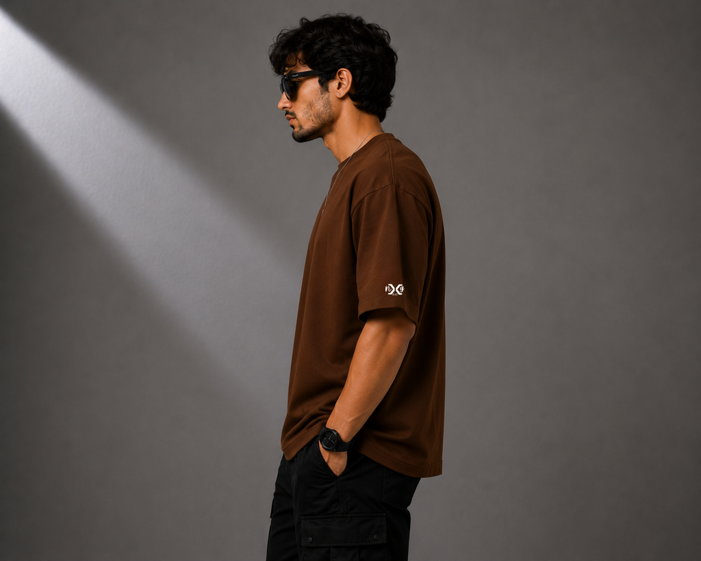 Prime Tone | 220 GSM Premium Oversized in Earthy Brown