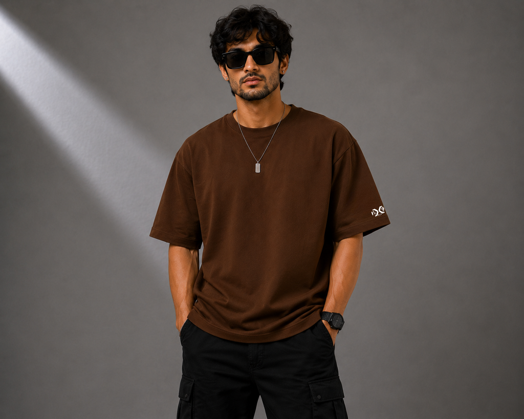 Prime Tone | 220 GSM Premium Oversized in Earthy Brown
