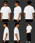 No Show | 240 GSM Premium French Terry in Optical White